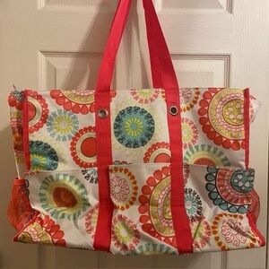 Thirty-one Super zip-top organizing utility tote